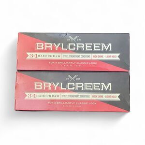 2 Pack Brylcreem Original Hair Grooming High shine Light Hold